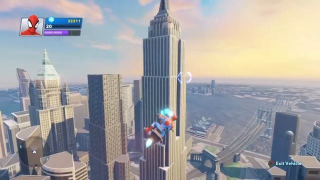 Spiderman Disney Infinity 2.0 Marvel Super Heroes - Spider man Superhero game Video смотреть онлайн