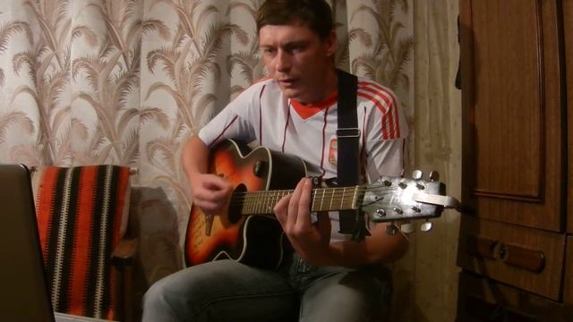ЧЁРНЫЙ ВОРОН - / народная / как играть на гитаре / кавер смотреть онлайн
