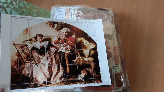 Вышивка. Лавочка Фондучка.Набор от ЭСТЭ "Влюбленный лев". смотреть онлайн