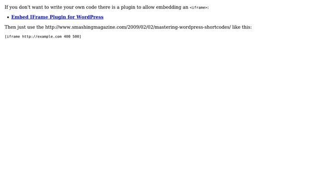 Wordpress: Make WordPress WYSIWYG not strip out iframe's (6 Solutions!!) смотреть онлайн