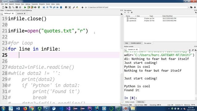 Python: Intro to Text Files смотреть онлайн