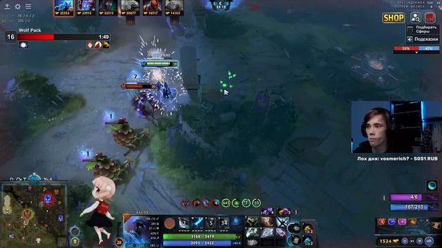 Дедодед В ШОКЕ С ИМБАЛАНСНОГО БИЛДА НА РАЗОРА ЧЕРЕЗ СКОРОСТЬ В DOTA 1x6! Лучшее qeqoqeq дота 2! смотреть онлайн