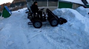 Мини погрузчик  своими руками