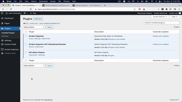 Create Gutenberg Blocks. The easy way! - Workspace Setup смотреть онлайн