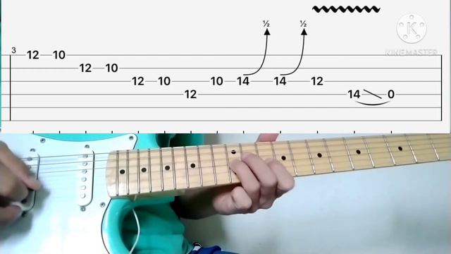 "Reality" by Richard Sanderson (guitar solo lesson with guitar tablature) смотреть онлайн