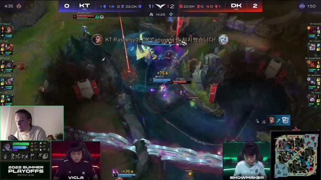 LCK PLAYOFF | DAMWON УЖЕ НЕ ТЕ? ОЧЕНЬ ПЛОХОЕ МАКРО В КОРЕЕ | DK VS KT