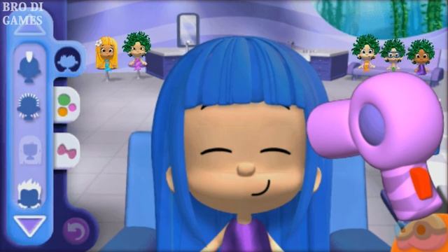 Bad haircut in the game Bubble Guppies #BRODIGAMES смотреть онлайн