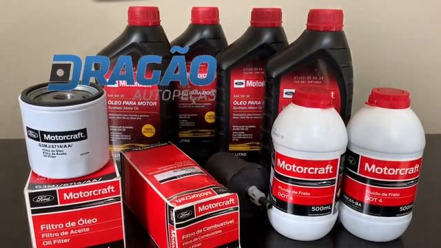 Kit Troca de Óleo 5 Litros 5W30 + Filtros Combustível + Filtro Oleo + Oleo Freio DOT4 Motorcraft смотреть онлайн