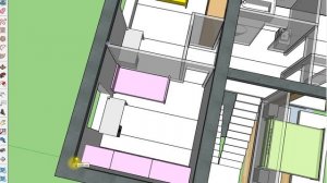 Планировка 2 этажа дома 9 на 10. Проектируем дом из газоблока