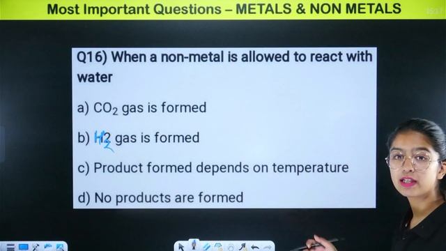 Metals And Nonmetals Class 10 Important Questions | Class 10 Chemistry Chapter 3 | CBSE Board 2024