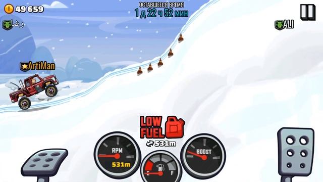 Новый Командный Ивент Falling With Style в игре про Тачки Hill Climb Racing 2! смотреть онлайн