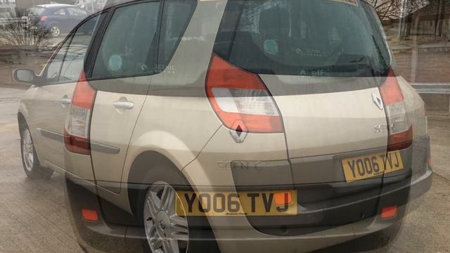 RENAULT SCENIC 1.6 PRIVILEGE VVT 5DR Manual 2006 (06) смотреть онлайн