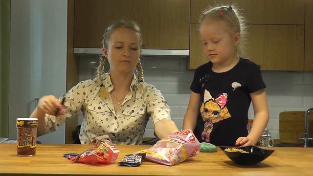 Делаем съедобный слайм с добавками, запекаем слайм. смотреть онлайн