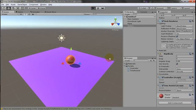 UNITY УРОКИ ДЛЯ НАЧИНАЮЩИХ | ПЕРЕМОТКА ВРЕМЕНИ смотреть онлайн