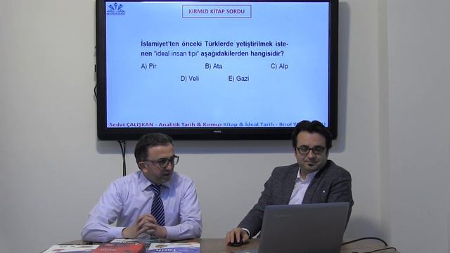 Tarih Ders#7 - İslamiyet Öncesi Türk Tarihi (Soru Çözümü) (Sedat Çalışkan & Birol Yetimoğlu)