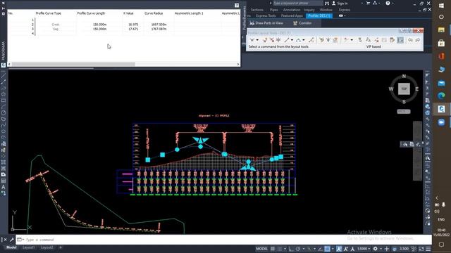 How To Create Design Profile from Contract Drawing in AutoCAD Civil 3D. смотреть онлайн