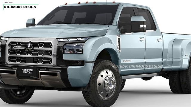 NEW MITSUBISHI TRITON HEAVY DUTY 2024-2025? REDESIGN | Digimods DESIGN | смотреть онлайн