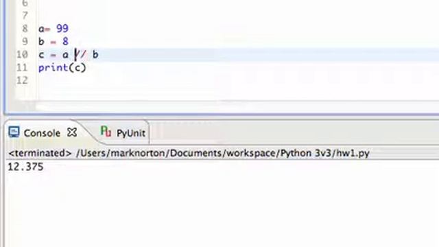 Intro To Python: Math operators смотреть онлайн