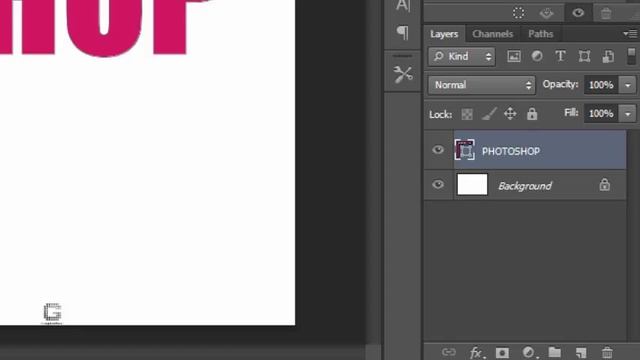How to Create a Simple 3D Text - Adobe Photoshop - Tutorial смотреть онлайн