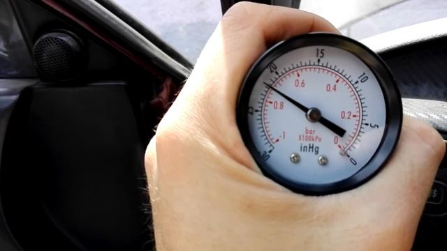 Диагностика вакууметром (разряжение во впускном коллекторе) смотреть онлайн
