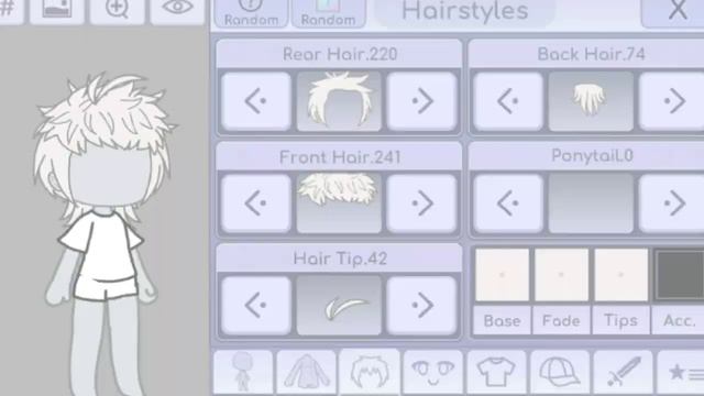 Идеи для причёсок в Gacha Life за 1 минуту |❗ ИДЕИ ПРИЧЁСОК МОИ❗ смотреть онлайн