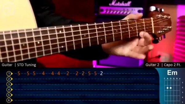 Dance Monkey - Tones and (Табулатура) Guitar Tutorial TABS