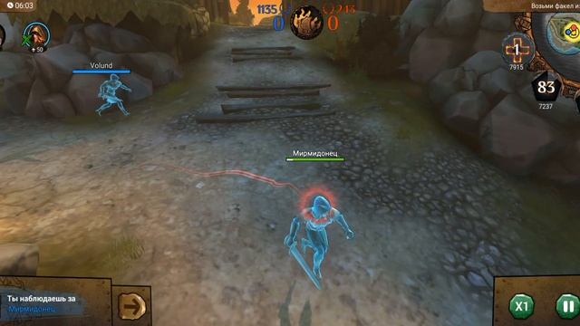 Кто кого? Мирмидонец против Sergey. Обзор боя карта Линдисфарн. Игра I VIKING Valhalla Path gamepla смотреть онлайн