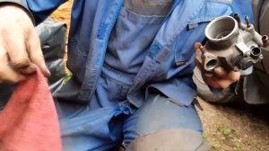 Чистка сапуна, замена регулятор хх и проводим диагностику приборной панели Chevrolet Niva