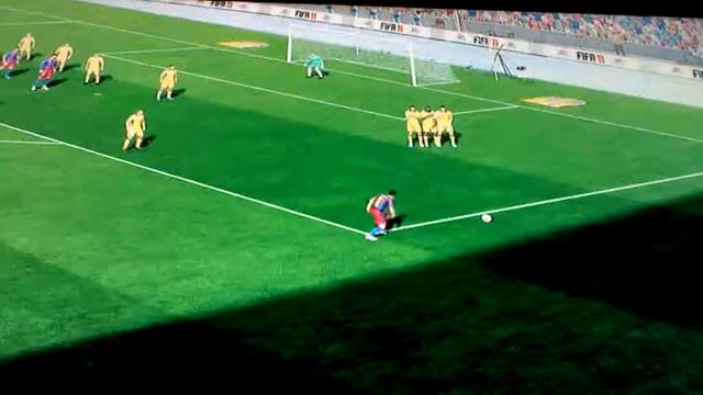 FIFA 11 Xavi Great Goal смотреть онлайн
