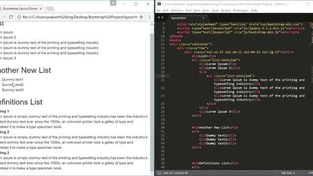 Styling List in Bootstrap (Bootstrap Essential Training #12) смотреть онлайн