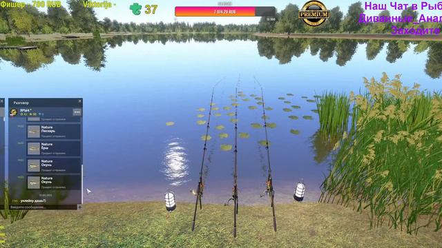 Русская Рыбалка 4 Фарм. Общение. Розыгрыши на Trovo. смотреть онлайн
