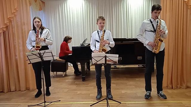 Ансамбль саксофонистов "Реприза" г. Минск смотреть онлайн