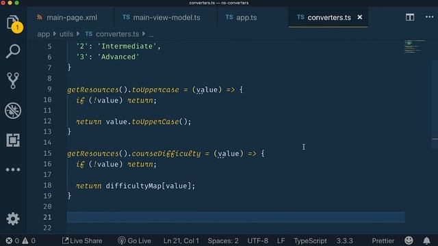 Global vs. Local Converters in NativeScript Core смотреть онлайн