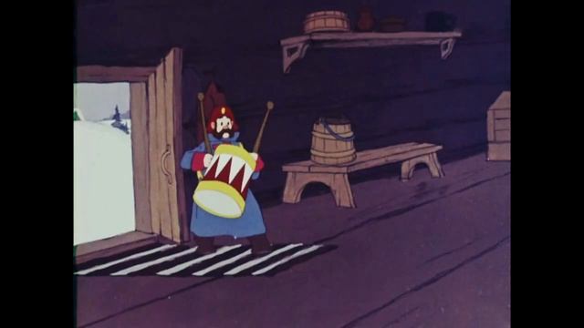 А ну-ка, барабанные палочки, побарабаньте по генералу!