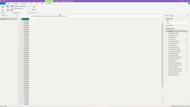 Building a Dynamic PARAMETERIZED Date Table in Power Query Editor смотреть онлайн