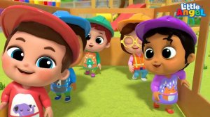 Не Стесняемся На Детской Площадке | Детские Песенки - Little Angel на русском