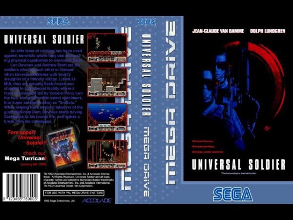 Universal soldier (sega) - complete (пройден)