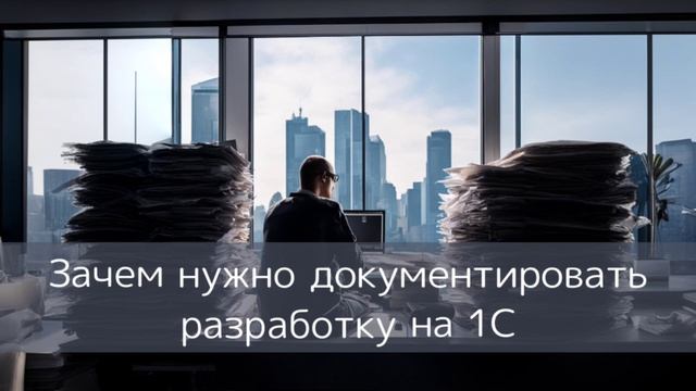 Зачем нужно документировать разработку на 1С смотреть онлайн