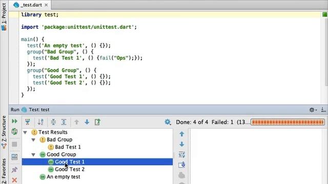 Dart unittest support in WebStorm 6 смотреть онлайн