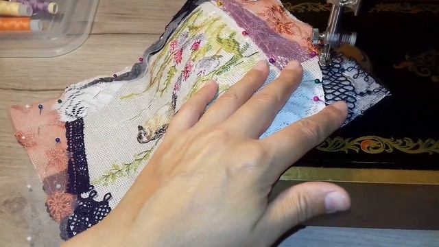 #436. КРУЖЕВО в ДЕЛО! Куда ПРИМЕНИТЬ остатки КРУЖЕВА? смотреть онлайн