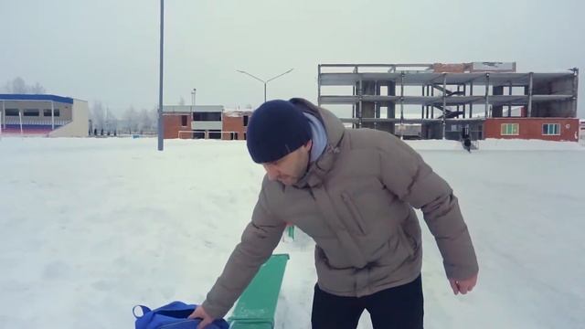 Vlog: Каток и первое падение/Деревянный конкобежец (EasyLiveVlog) смотреть онлайн