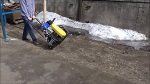 Тележка для мотолебедки МЛ 1М Бычок