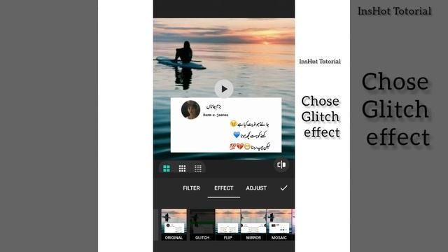 How To use InsHot Vedio Editor on any Android||How To Use Glitch Effect|| смотреть онлайн