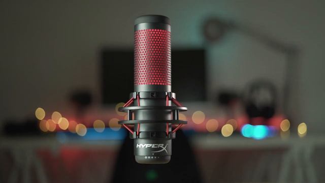Review: HyperX QuadCast - USB Microphone for streamers and casters смотреть онлайн