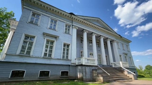 Усадьба Рождествено. Прогулка под спокойную музыку. смотреть онлайн