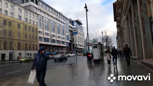 Гуляем по Москве/ТРИУМФАЛЬНАЯ /ТВЕРСКАЯ/ПУШКИНСКАЯ (сегодня 28.10.21) смотреть онлайн