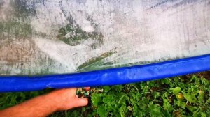 Купол ЛетоТент и бассейн, спустя два года эксплуатации.