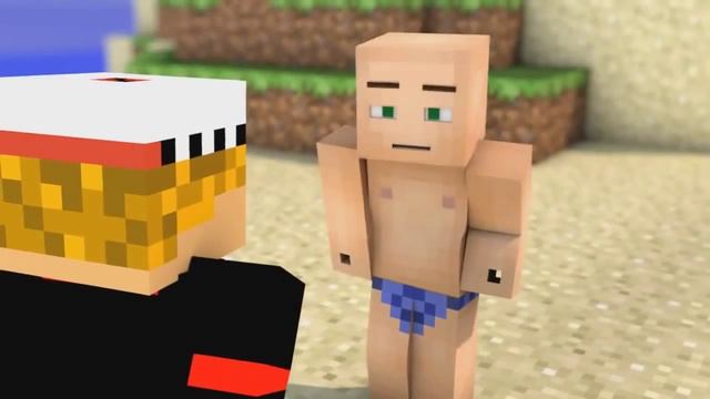 Анимация MineCraft Spawn смотреть онлайн