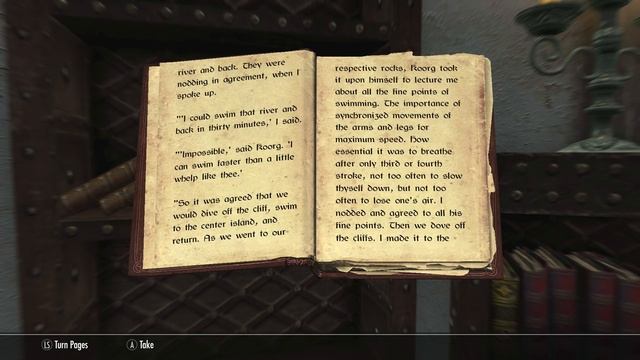 Skyrim ASMR | Reading you to sleep ? Ear to ear | Quiet Skyrim music смотреть онлайн