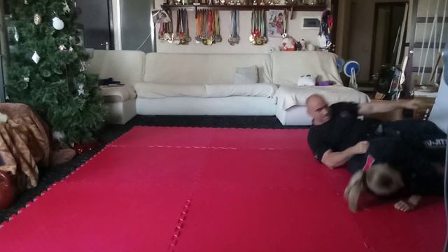 Канарейка в джиу джитсу. Седьмой шаг